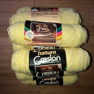 SOLD ACRYLIC YARN BUNDLE OF 9
